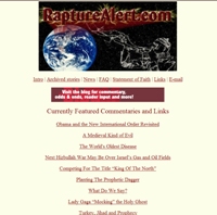 Rapture Alert website