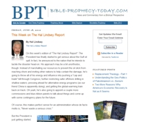 Bible Prophecy Today website